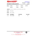 Sharp 66ES-D7H (serv.man41) Technical Bulletin