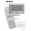 Sharp 66GF-63 (serv.man13) User Guide / Operation Manual