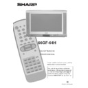 Sharp 66GF-64 (serv.man10) User Manual / Operation Manual