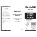 Sharp 66GF-64 (serv.man20) User Manual / Operation Manual