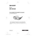 Sharp AN-3DG20 (serv.man2) User Manual / Operation Manual