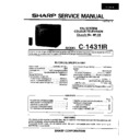 Sharp C-1431H (serv.man2) Service Manual