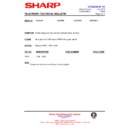 Sharp CV-2121H (serv.man12) Service Manual / Technical Bulletin