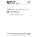 Sharp CV-2133H (serv.man11) Service Manual / Technical Bulletin