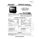 Sharp CV-3730H Service Manual