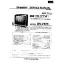Sharp DV-2120 Service Manual