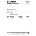 Sharp DV-5105H (serv.man11) Service Manual / Technical Bulletin