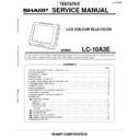 Sharp LC-10A3E (serv.man2) Service Manual