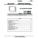 Sharp LC-13B4E (serv.man3) Service Manual