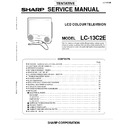 Sharp LC-13C2E (serv.man9) Service Manual