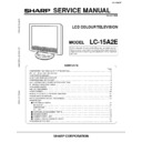 Sharp LC-15A2E (serv.man2) Service Manual