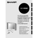 Sharp LC-15B2E (serv.man11) User Guide / Operation Manual