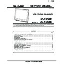 Sharp LC-15S1E (serv.man17) Service Manual
