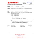 Sharp LC-15S1E (serv.man31) Technical Bulletin
