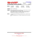 Sharp LC-19LE510K (serv.man8) Service Manual / Technical Bulletin
