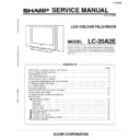 Sharp LC-20A2E (serv.man2) Service Manual
