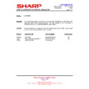 Sharp LC-20AD5E (serv.man10) Service Manual / Technical Bulletin