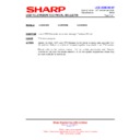 Sharp LC-20AD5E (serv.man7) Service Manual / Technical Bulletin