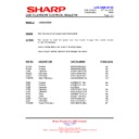 Sharp LC-20AD5E (serv.man8) Service Manual / Technical Bulletin