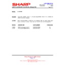 Sharp LC-20AD5E (serv.man9) Service Manual / Technical Bulletin