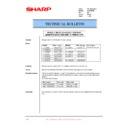 Sharp LC-20B4E (serv.man21) Service Manual / Technical Bulletin