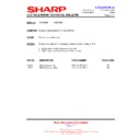 Sharp LC-20B5E (serv.man19) Service Manual / Technical Bulletin