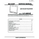 Sharp LC-20S1E Service Manual