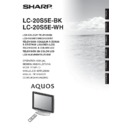 Sharp LC-20S5E (serv.man4) User Manual / Operation Manual