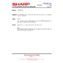 Sharp LC-20SH1EA (serv.man7) Technical Bulletin
