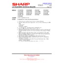 Sharp LC-22D12E (serv.man5) Service Manual / Technical Bulletin