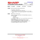 Sharp LC-22DV240K (serv.man8) Service Manual / Technical Bulletin