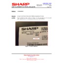 Sharp LC-22LE22E (serv.man9) Service Manual / Technical Bulletin