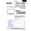 Sharp LC-24DV510K (serv.man2) Service Manual