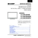 Sharp LC-24LS240EXK (serv.man2) Service Manual