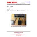 Sharp LC-26D44E (serv.man14) Service Manual / Technical Bulletin