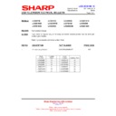 Sharp LC-26D44E (serv.man15) Service Manual / Technical Bulletin