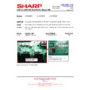 Sharp LC-26D44E (serv.man20) Service Manual / Technical Bulletin