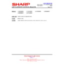 Sharp LC-26D44E (serv.man22) Technical Bulletin