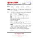 Sharp LC-26GA3 (serv.man29) Technical Bulletin