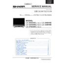 Sharp LC-26GA6E (serv.man2) Service Manual