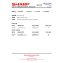 Sharp LC-26LE320E (serv.man5) Service Manual / Technical Bulletin