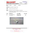 Sharp LC-26P50E (serv.man32) Service Manual / Technical Bulletin