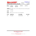 Sharp LC-26P70E (serv.man54) Technical Bulletin