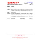 Sharp LC-26SB25E (serv.man3) Service Manual / Technical Bulletin