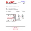 Sharp LC-26SD1E (serv.man13) Service Manual / Technical Bulletin