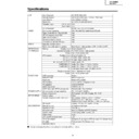 Sharp LC-28HM2E Service Manual / Specification