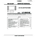 Sharp LC-30HV4E (serv.man2) Service Manual