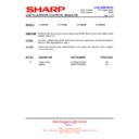 Sharp LC-32B20E (serv.man11) Service Manual / Technical Bulletin