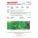 Sharp LC-32B20E (serv.man6) Service Manual / Technical Bulletin