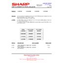 Sharp LC-32D12E (serv.man8) Service Manual / Technical Bulletin